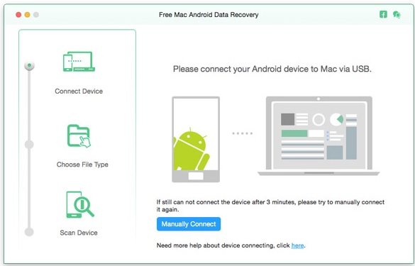 aplicacion gratuita de conectar de android a mac